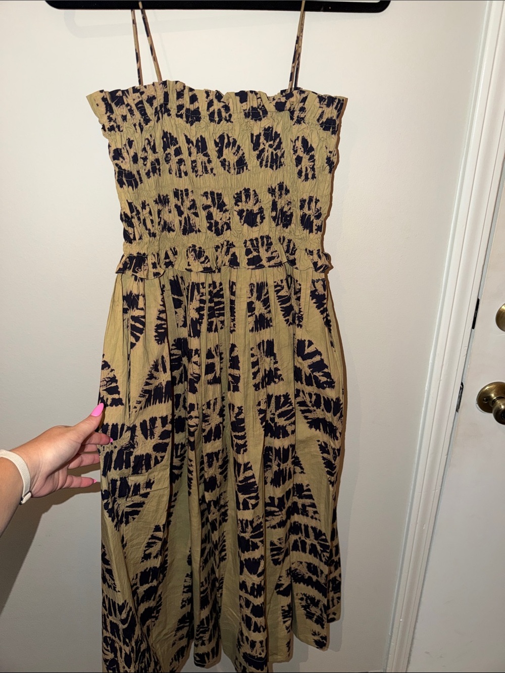 Ulla Johnson Women’s Dress - Beige/Green & Black - Picture 6 of 6